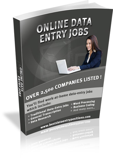 2,500 Online Data Entry Jobs!